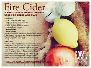 Fire cider
