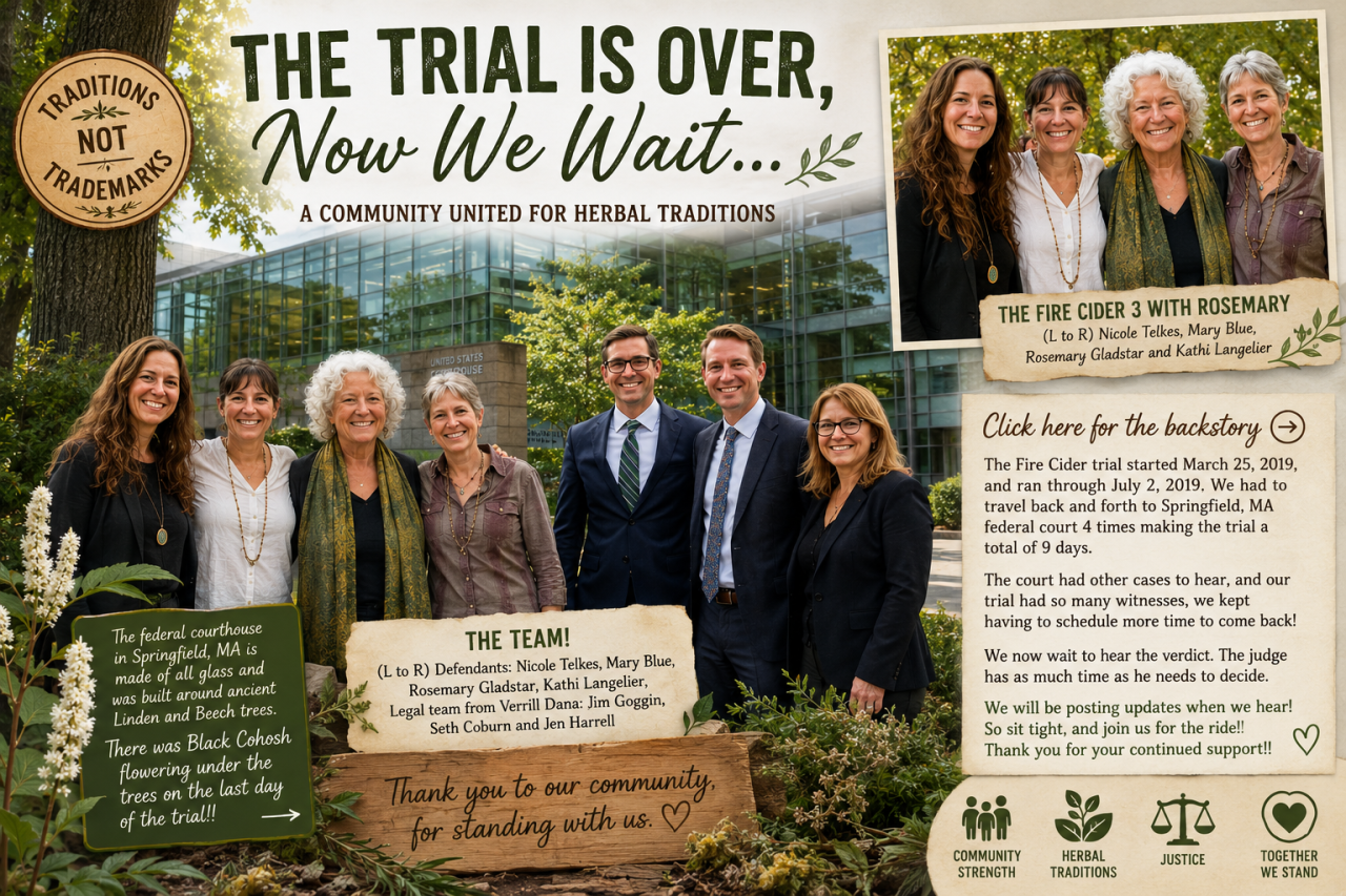 The Fire Cider Trial Ends: Awaiting a Historic Verdict